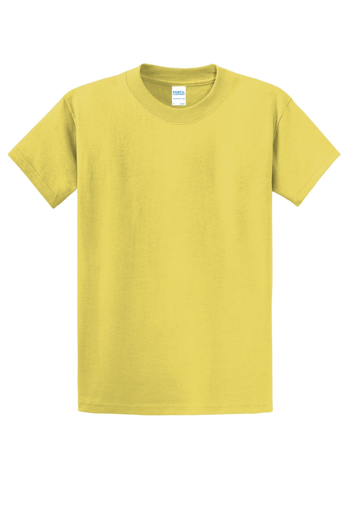 Port & Co Essential Tee - Yellow