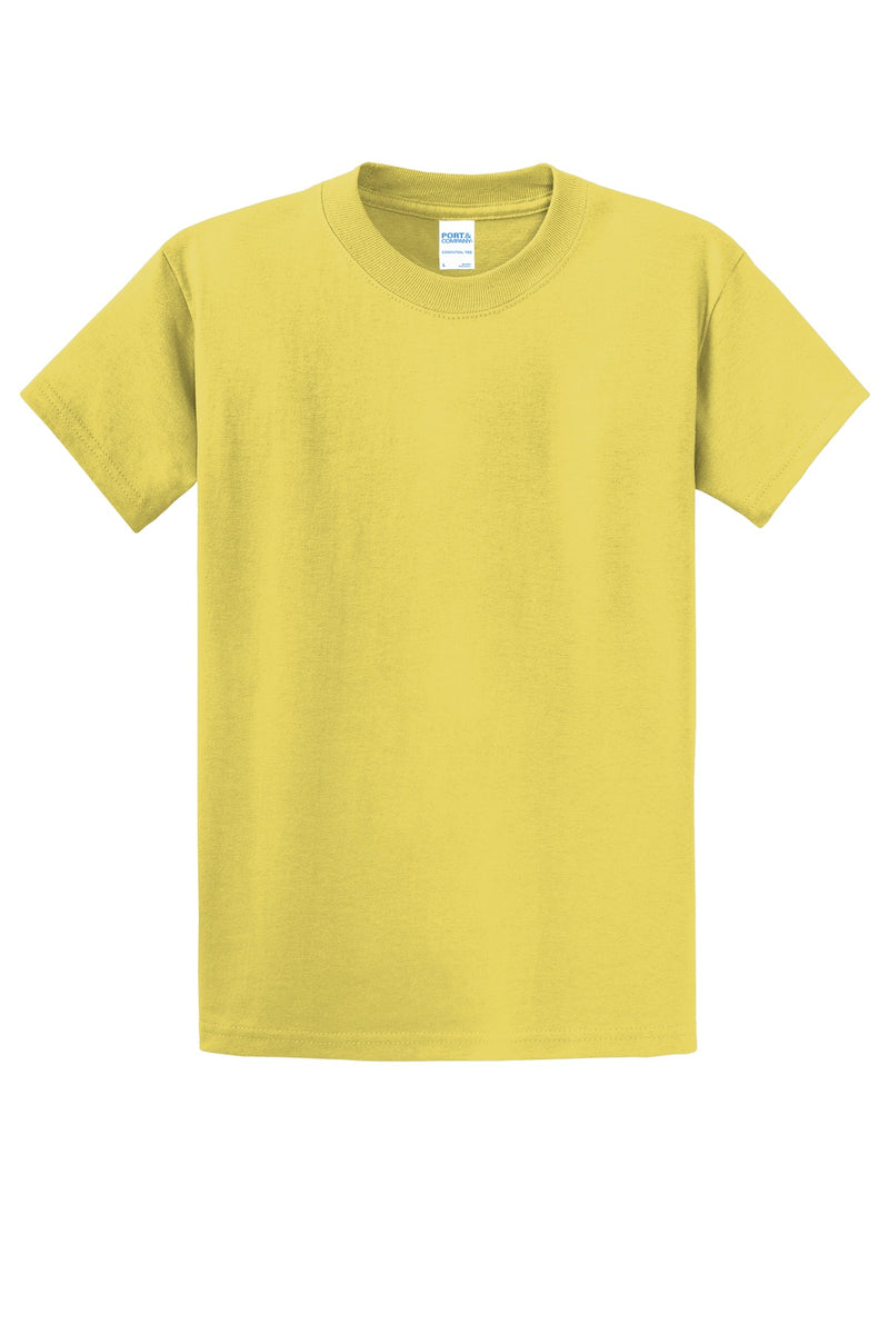 Port & Co Essential Tee - Yellow
