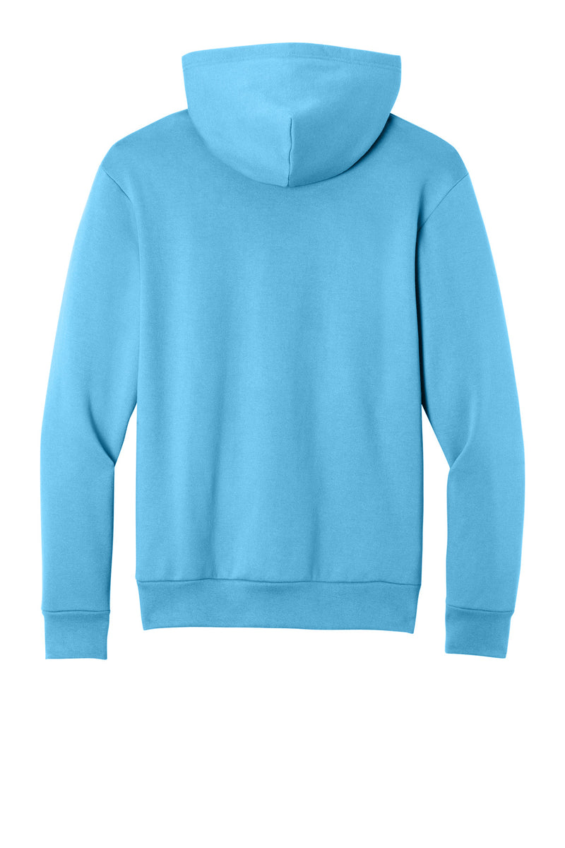 Port & Co Easy Fleece Pullover Hooded Sweatshirt - Aquatic Blue