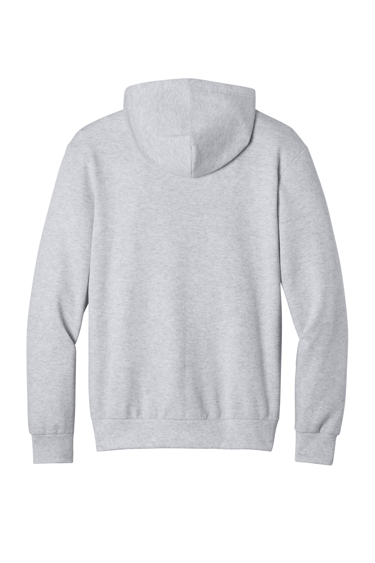 Port & Co Easy Fleece Pullover Hooded Sweatshirt - Ash