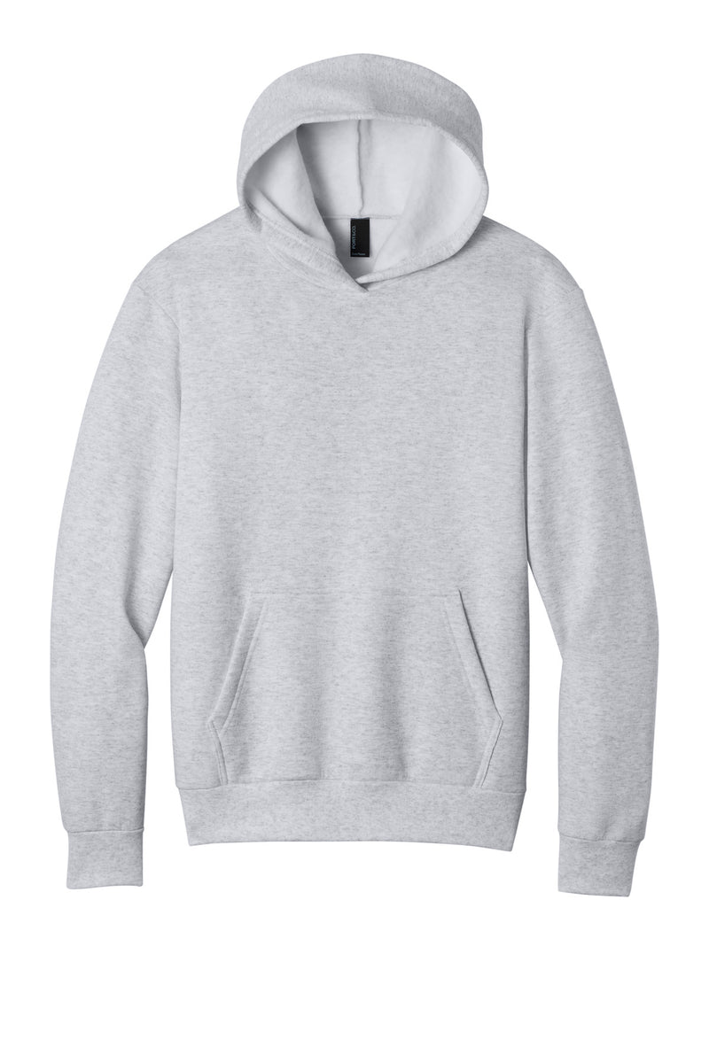 Port & Co Easy Fleece Pullover Hooded Sweatshirt - Ash