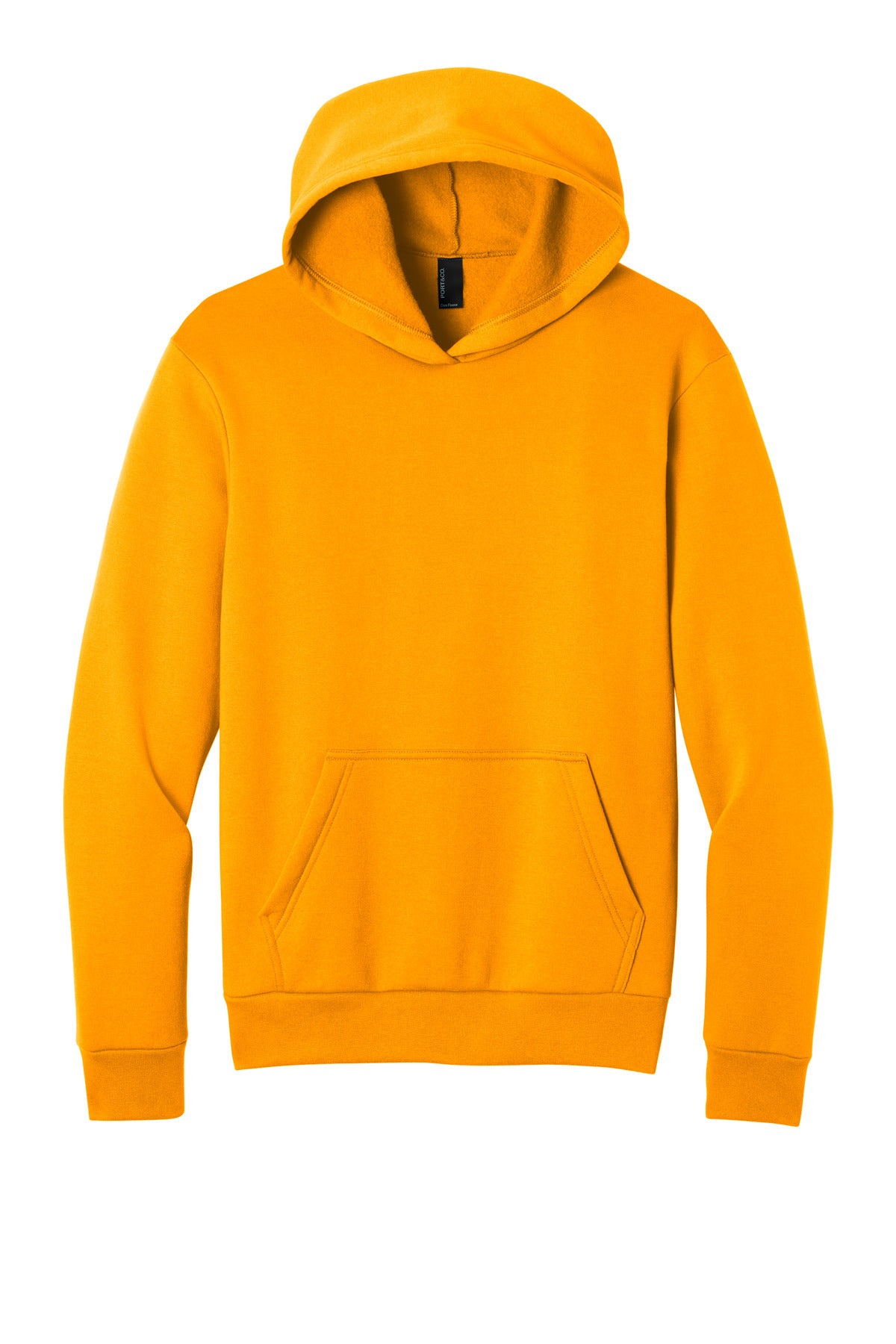 Port & Co Easy Fleece Pullover Hooded Sweatshirt - Gold