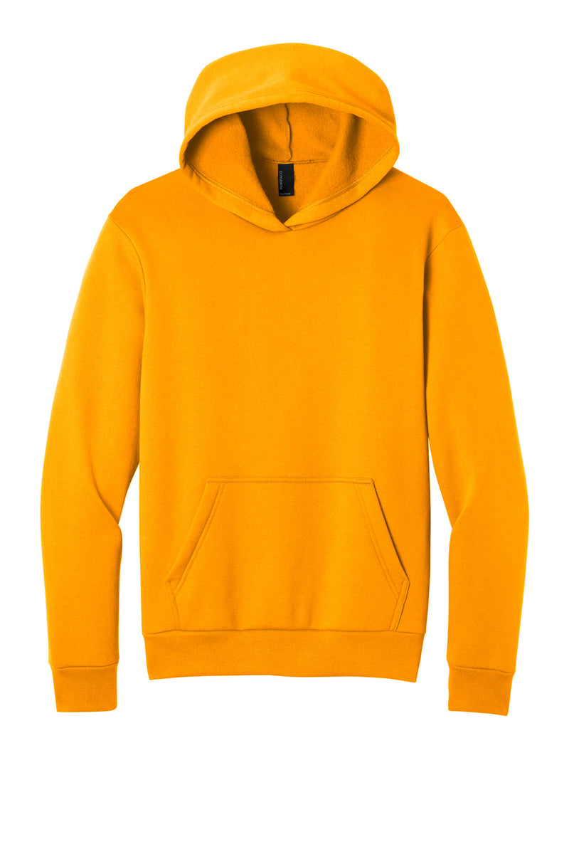Port & Co Easy Fleece Pullover Hooded Sweatshirt - Gold