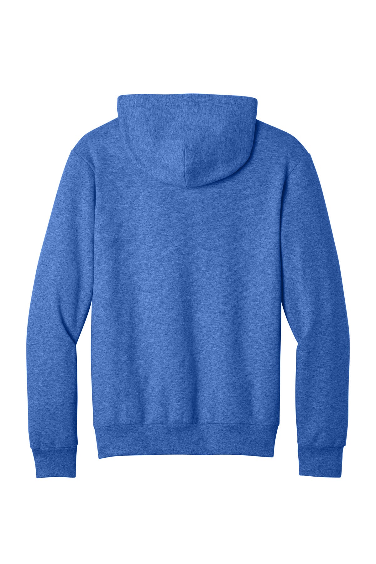 Port & Co Easy Fleece Pullover Hooded Sweatshirt - Heather Royal