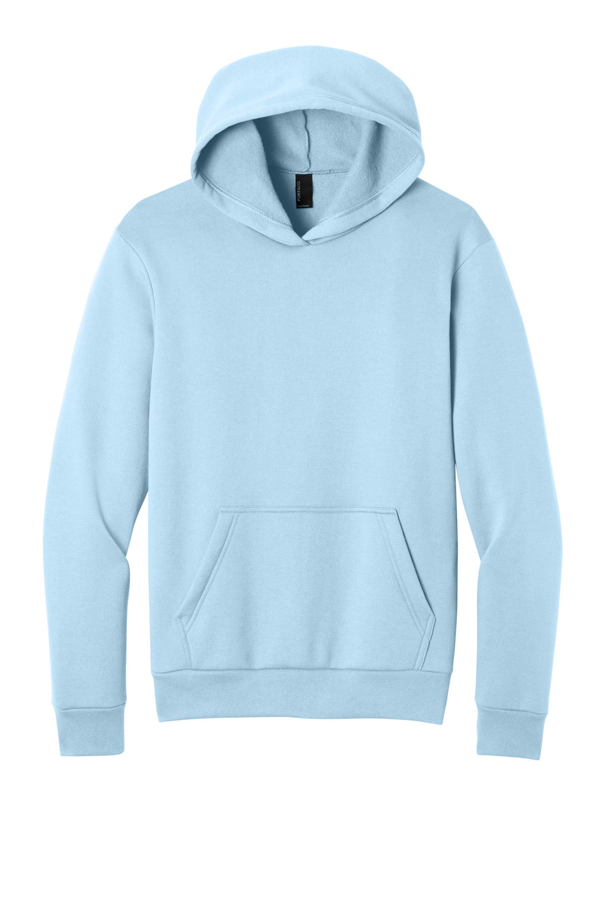 Port & Co Easy Fleece Pullover Hooded Sweatshirt - Ice Blue