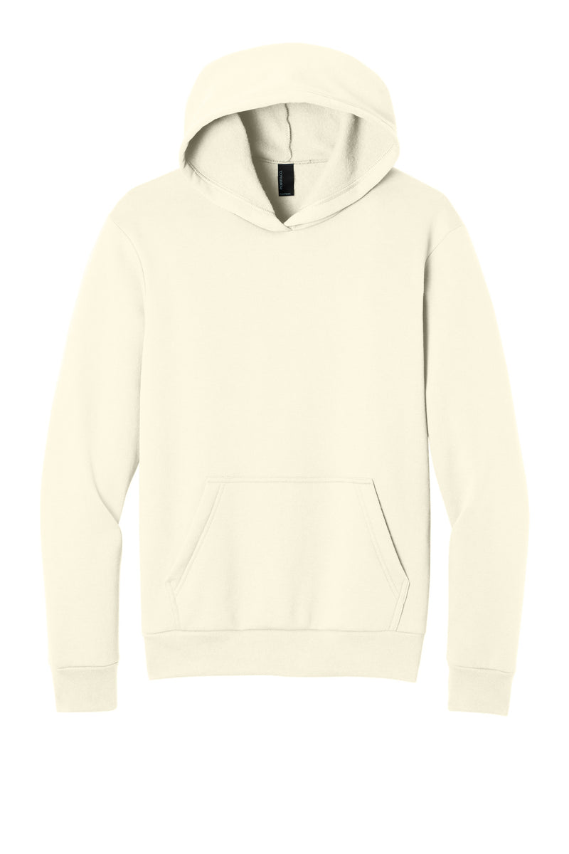 Port & Co Easy Fleece Pullover Hooded Sweatshirt - Ivory