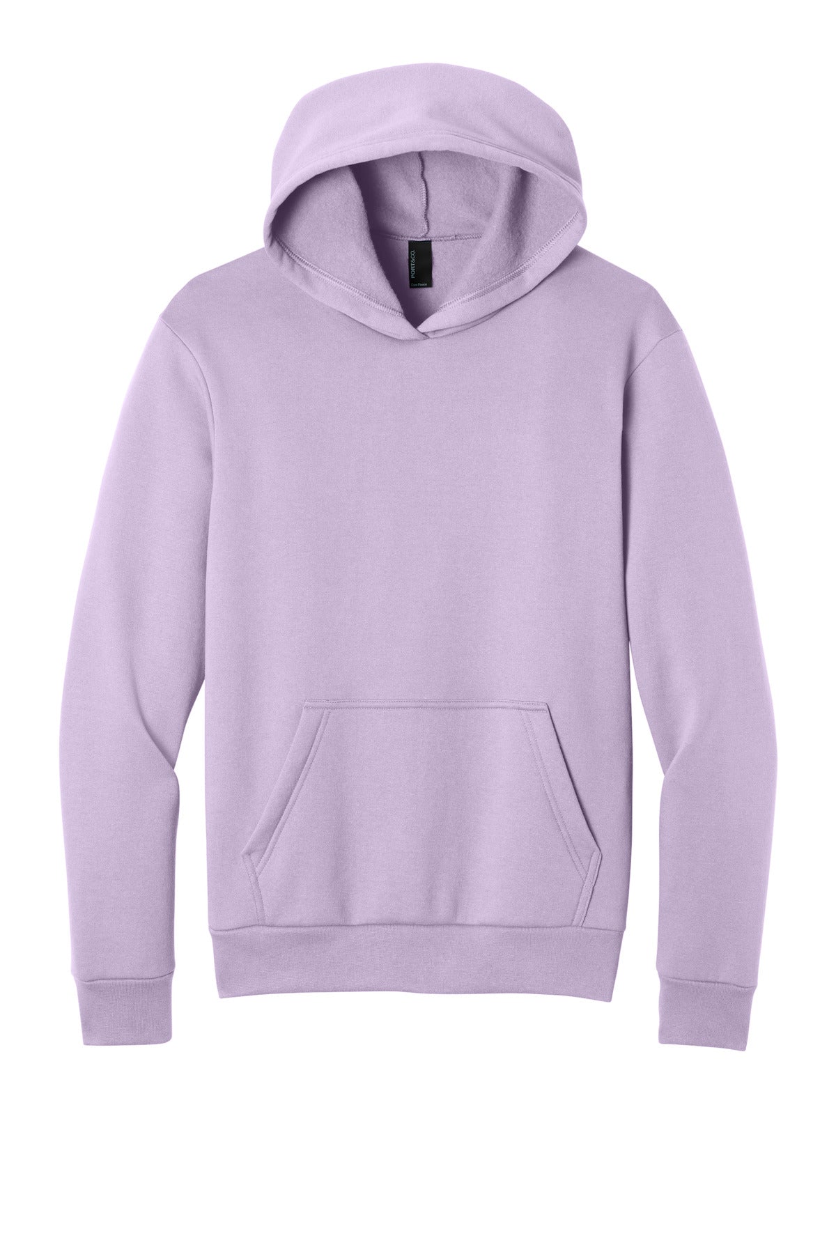 Port & Co Easy Fleece Pullover Hooded Sweatshirt - Lavender