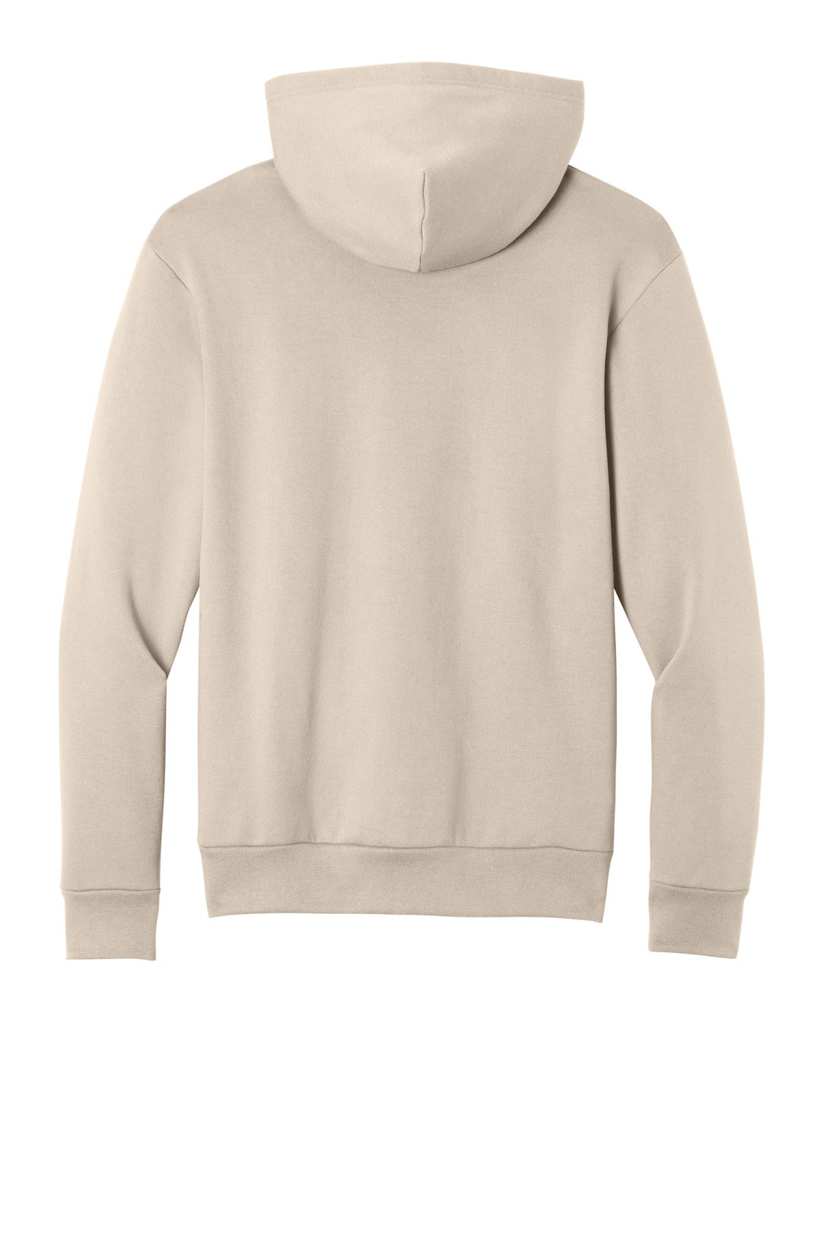 Port & Co Easy Fleece Pullover Hooded Sweatshirt - Light Sand