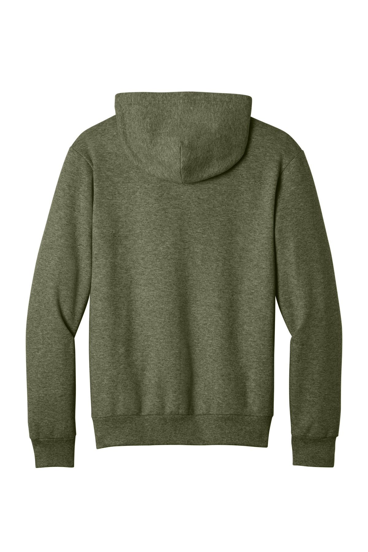 Port & Co Easy Fleece Pullover Hooded Sweatshirt - Olive Drab Green Heather