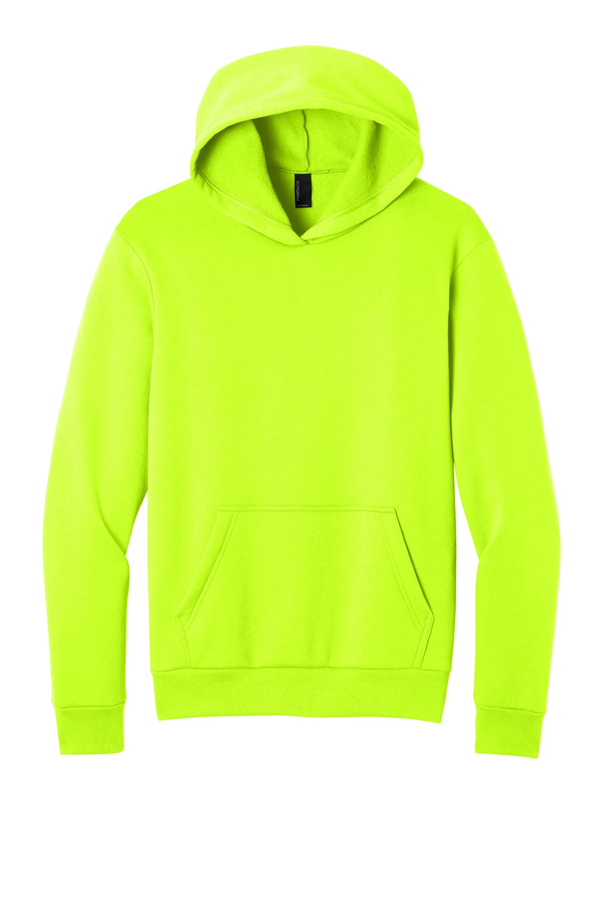 Port & Co Easy Fleece Pullover Hooded Sweatshirt - S. Green