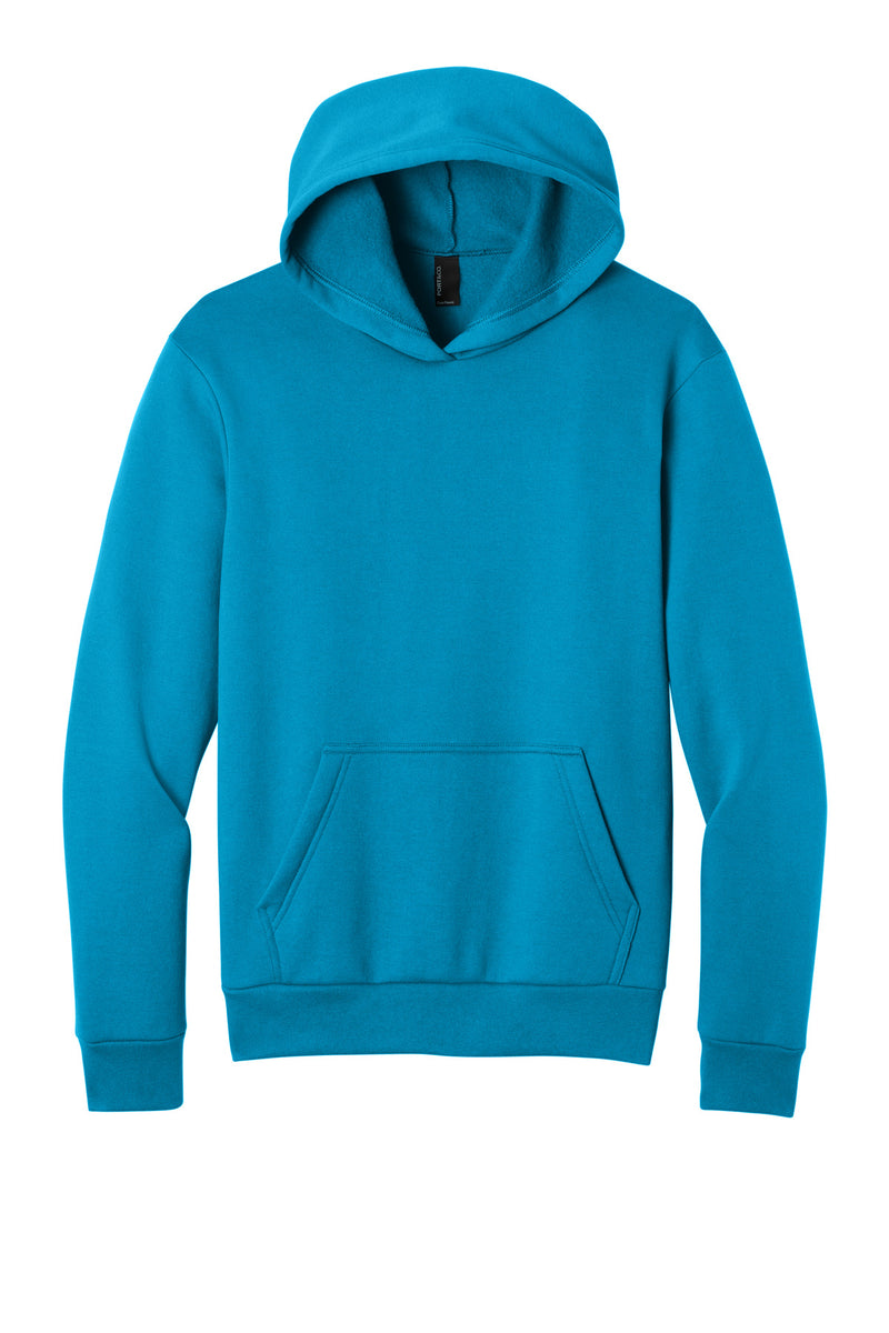 Port & Co Easy Fleece Pullover Hooded Sweatshirt - Sapphire