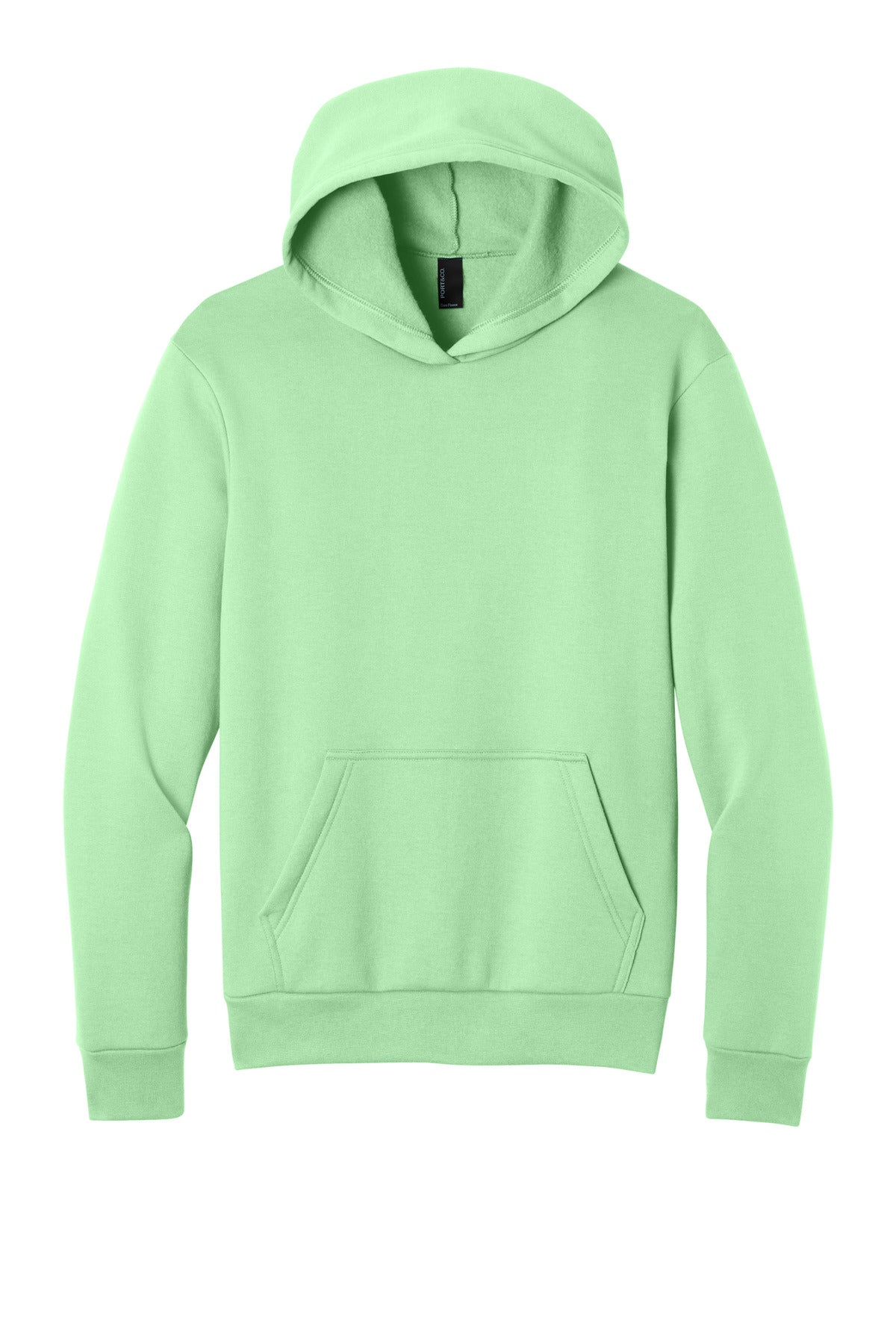 Port & Co Easy Fleece Pullover Hooded Sweatshirt - Spearmint