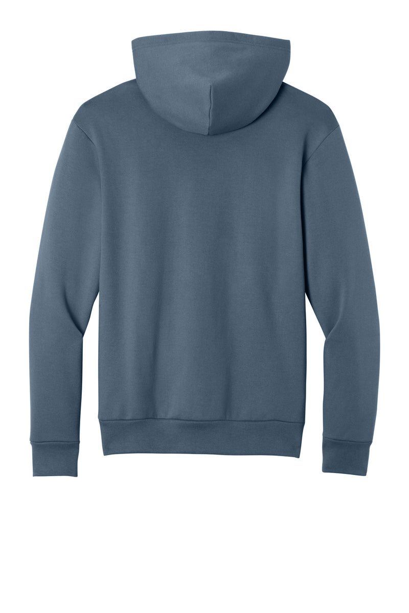 Port & Co Easy Fleece Pullover Hooded Sweatshirt - Steel Blue