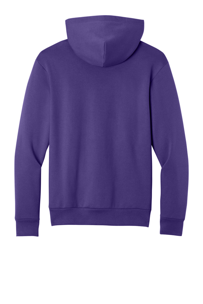 Port & Co Easy Fleece Pullover Hooded Sweatshirt - Team Purple