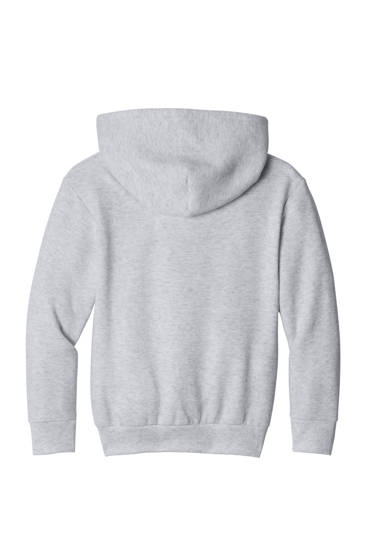 Port & Co Youth Easy Fleece Pullover Hooded Sweatshirt - Ash