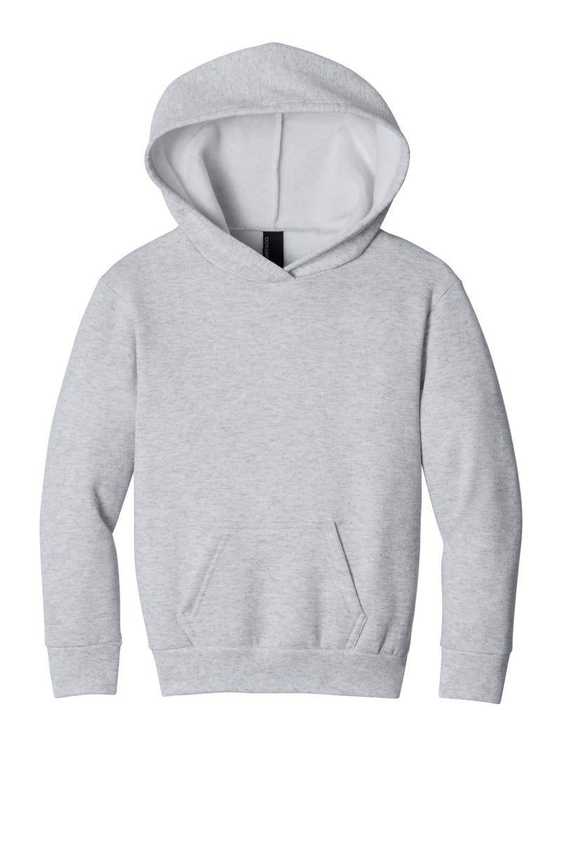 Port & Co Youth Easy Fleece Pullover Hooded Sweatshirt - Ash