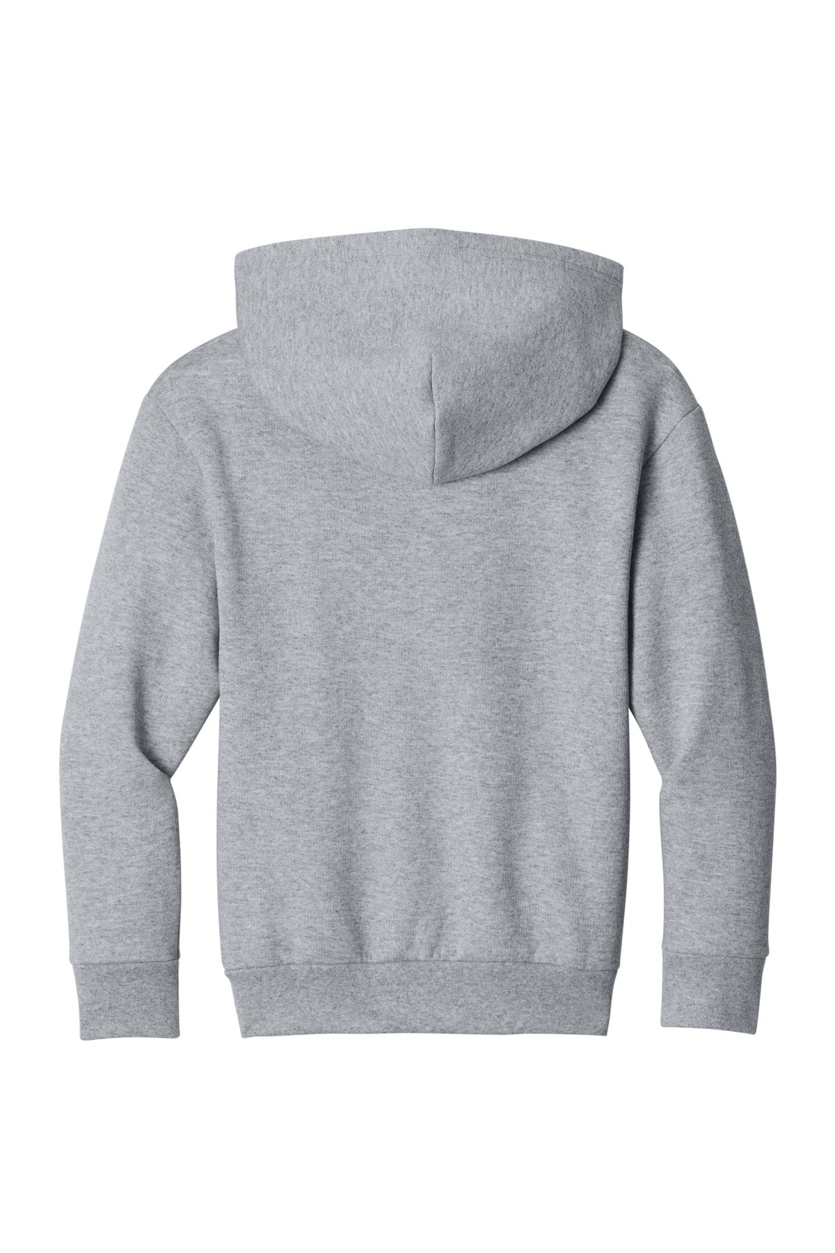 Port & Co Youth Easy Fleece Pullover Hooded Sweatshirt - Athletic Heather