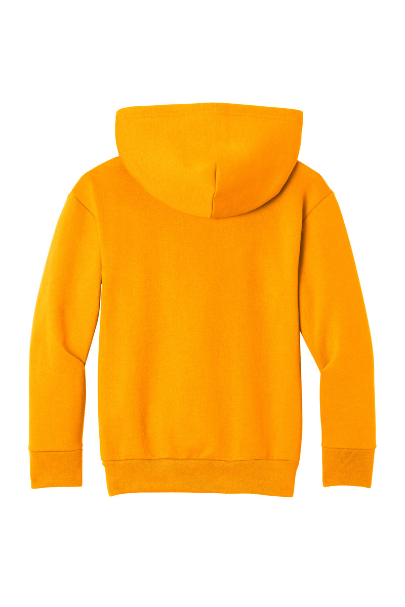 Port & Co Youth Easy Fleece Pullover Hooded Sweatshirt - Gold