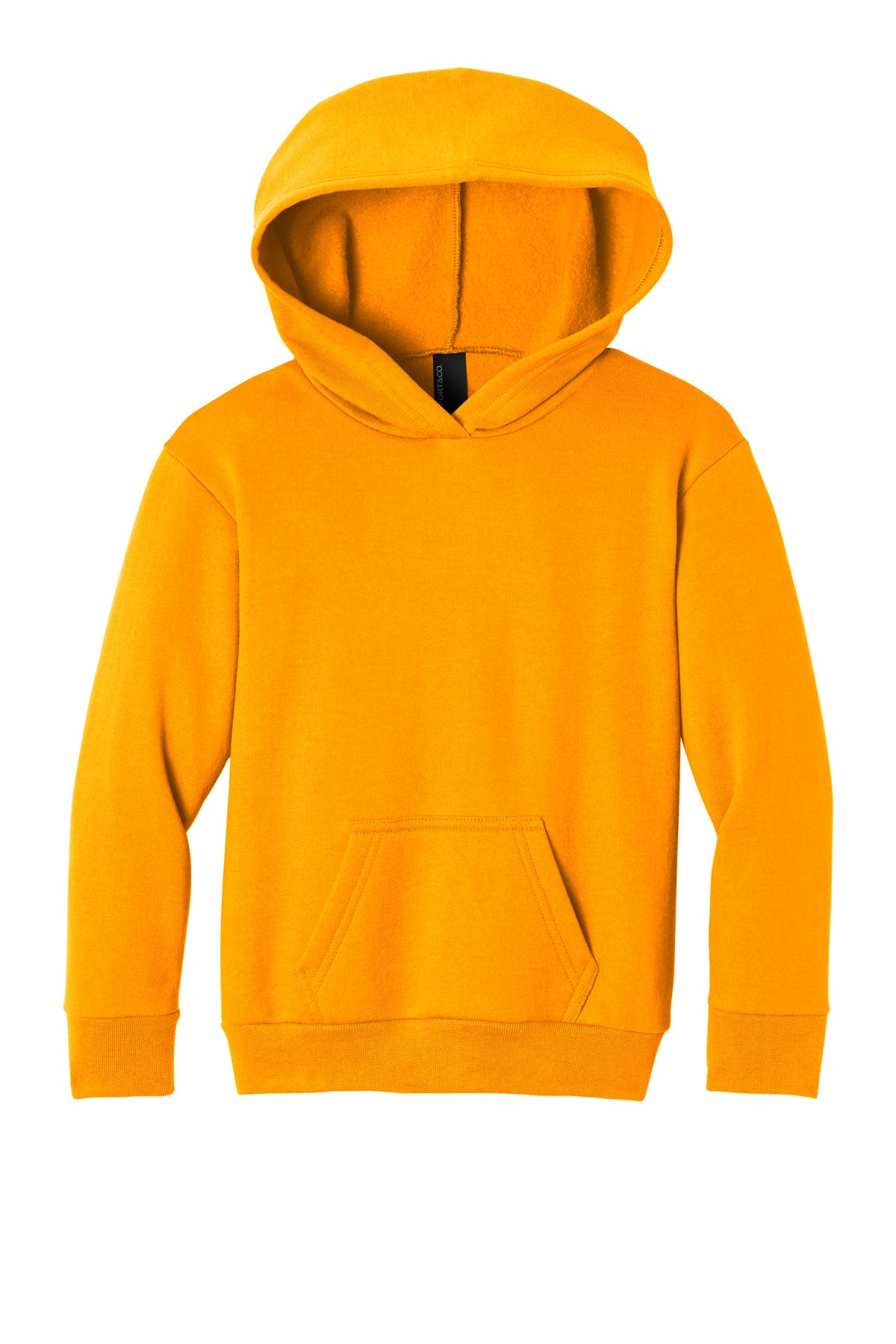 Port & Co Youth Easy Fleece Pullover Hooded Sweatshirt - Gold