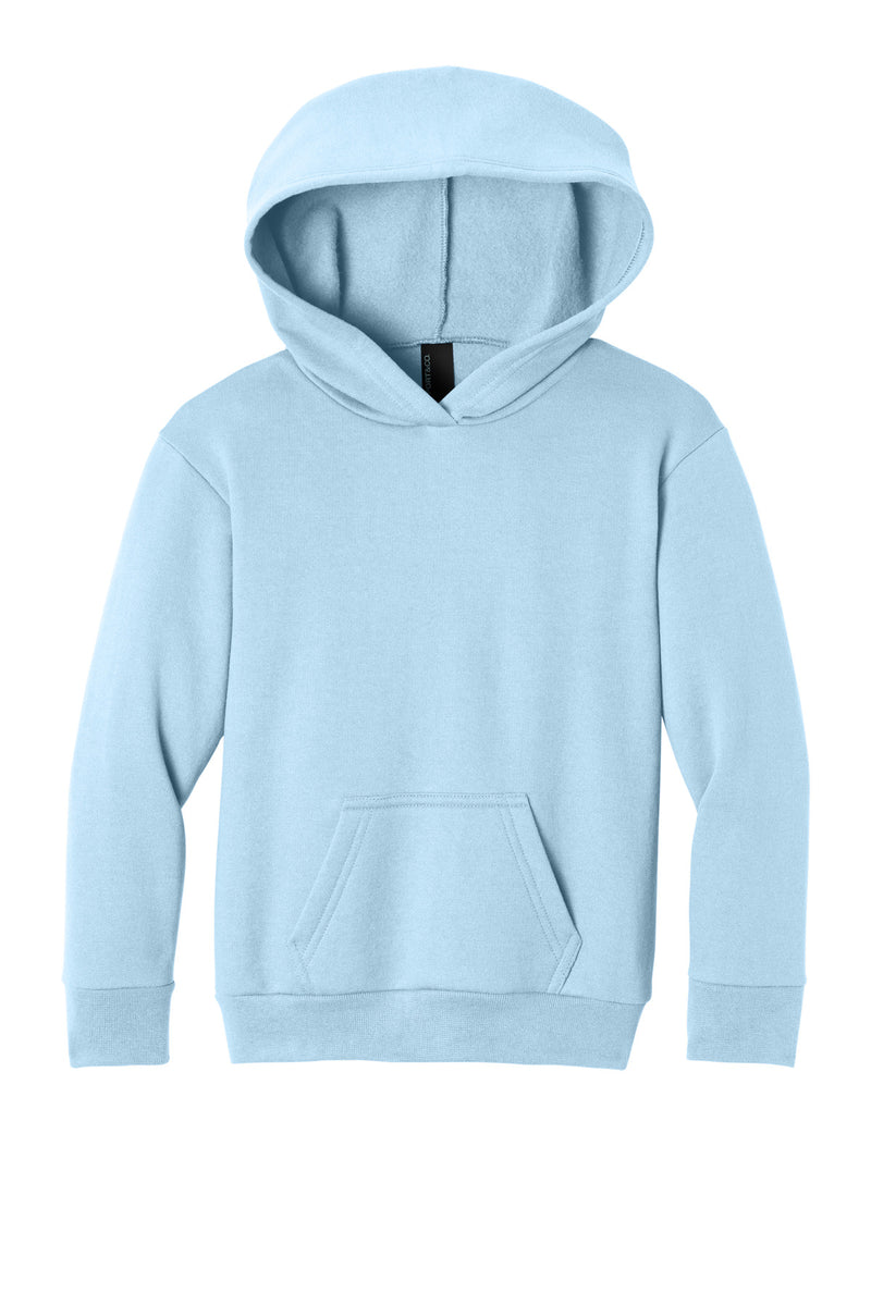 Port & Co Youth Easy Fleece Pullover Hooded Sweatshirt - Ice Blue