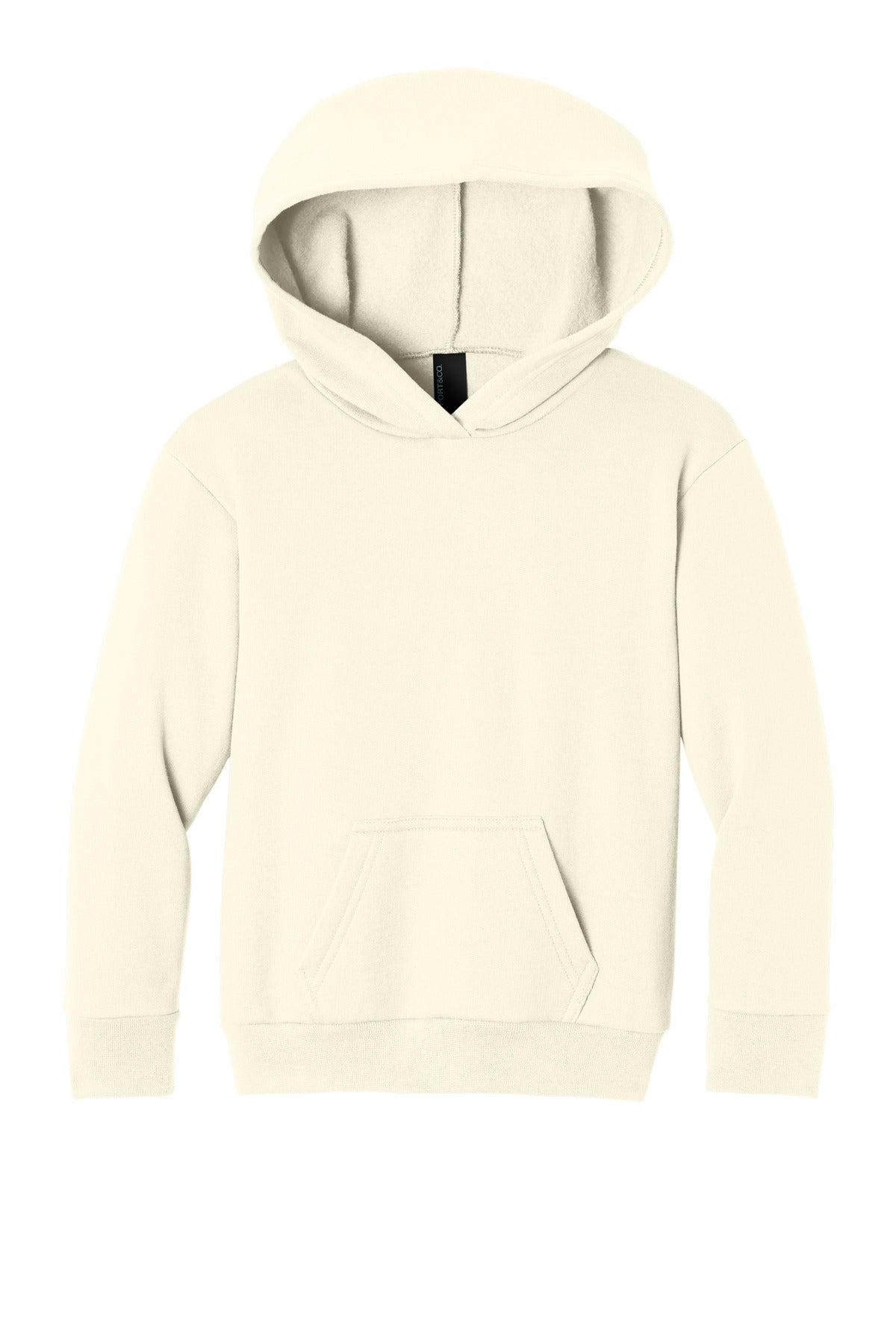 Port & Co Youth Easy Fleece Pullover Hooded Sweatshirt - Ivory