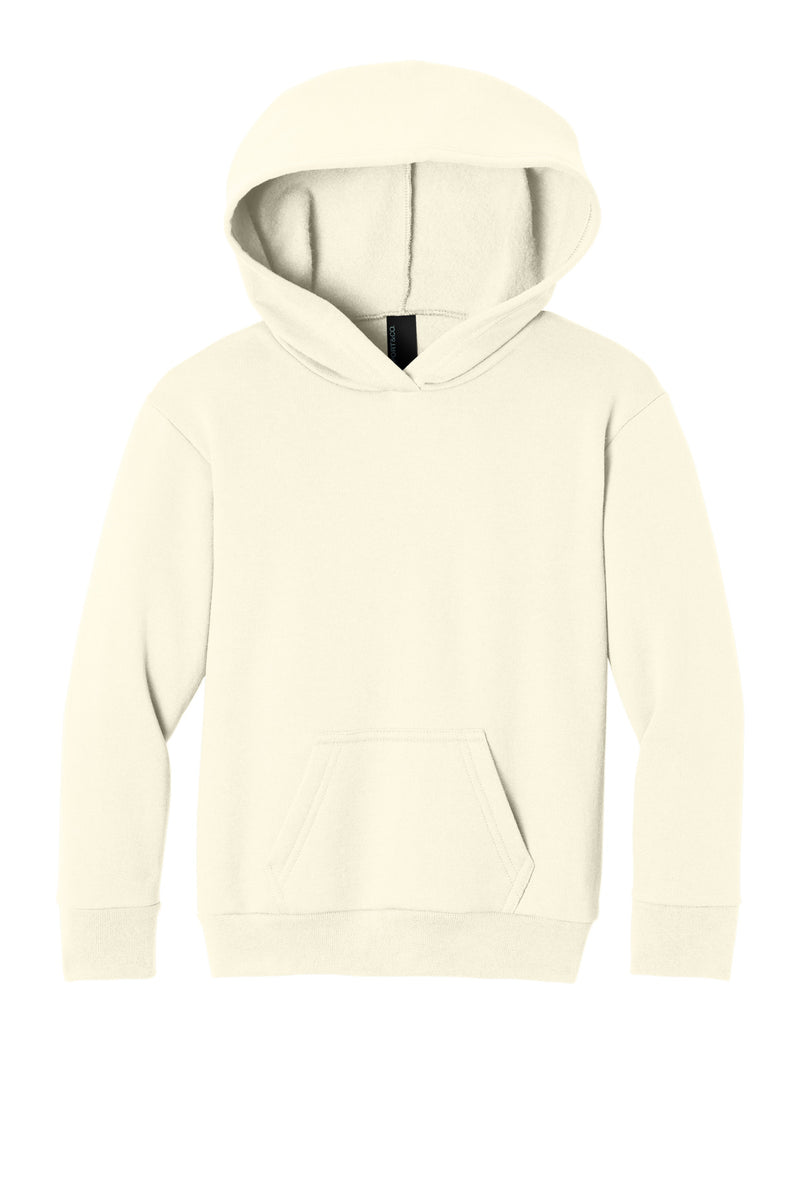 Port & Co Youth Easy Fleece Pullover Hooded Sweatshirt - Ivory