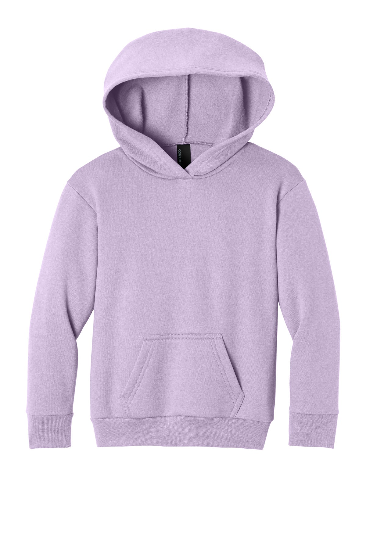 Port & Co Youth Easy Fleece Pullover Hooded Sweatshirt - Lavender