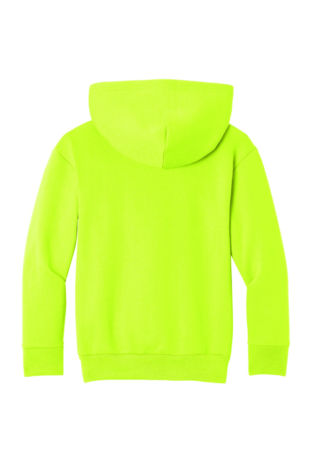 Port & Co Youth Easy Fleece Pullover Hooded Sweatshirt - S. Green