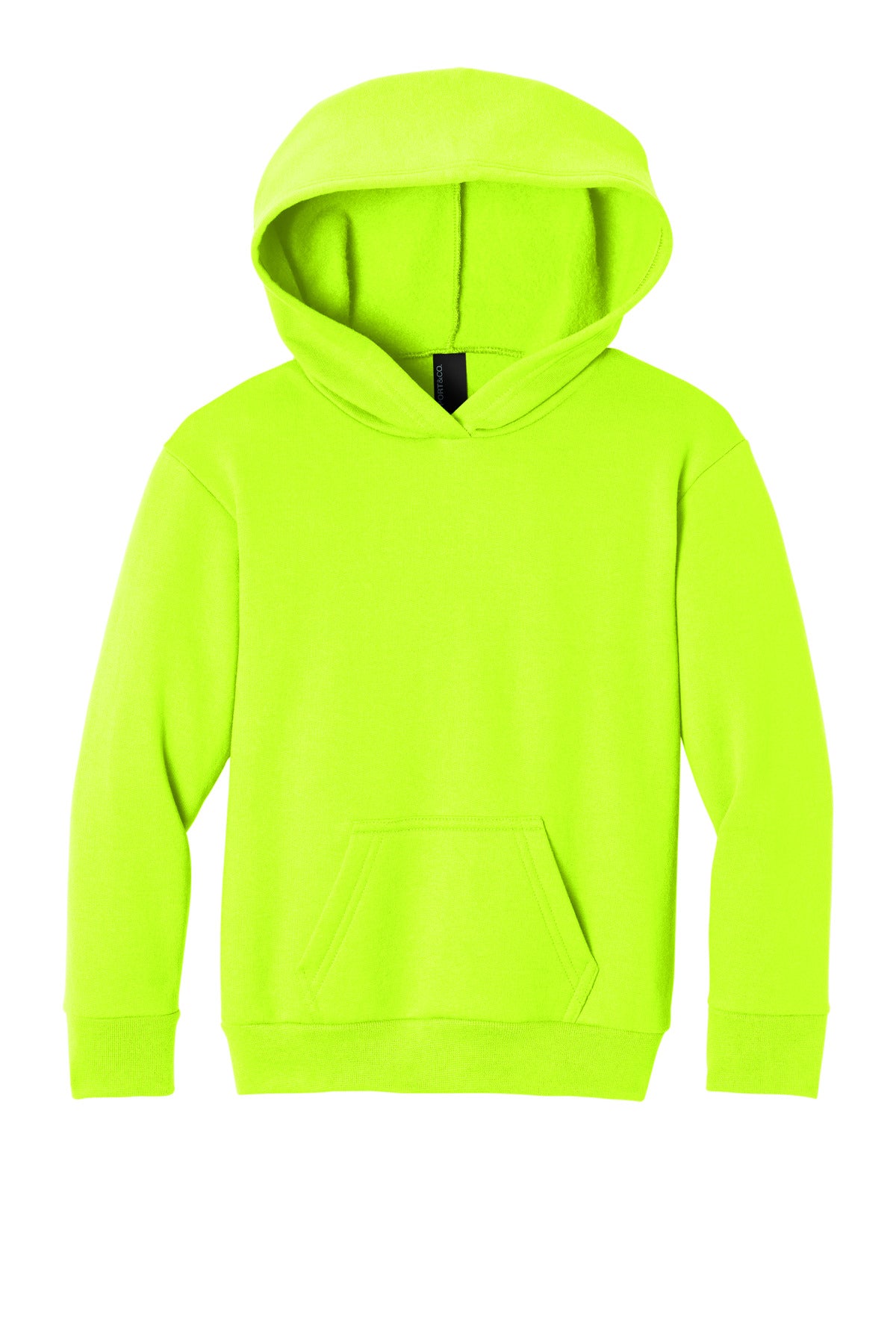 Port & Co Youth Easy Fleece Pullover Hooded Sweatshirt - S. Green