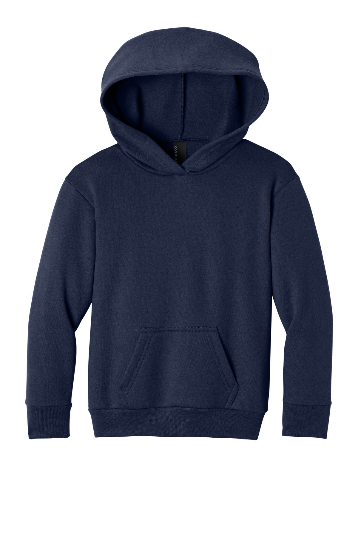 Port & Co Youth Easy Fleece Pullover Hooded Sweatshirt - True Navy