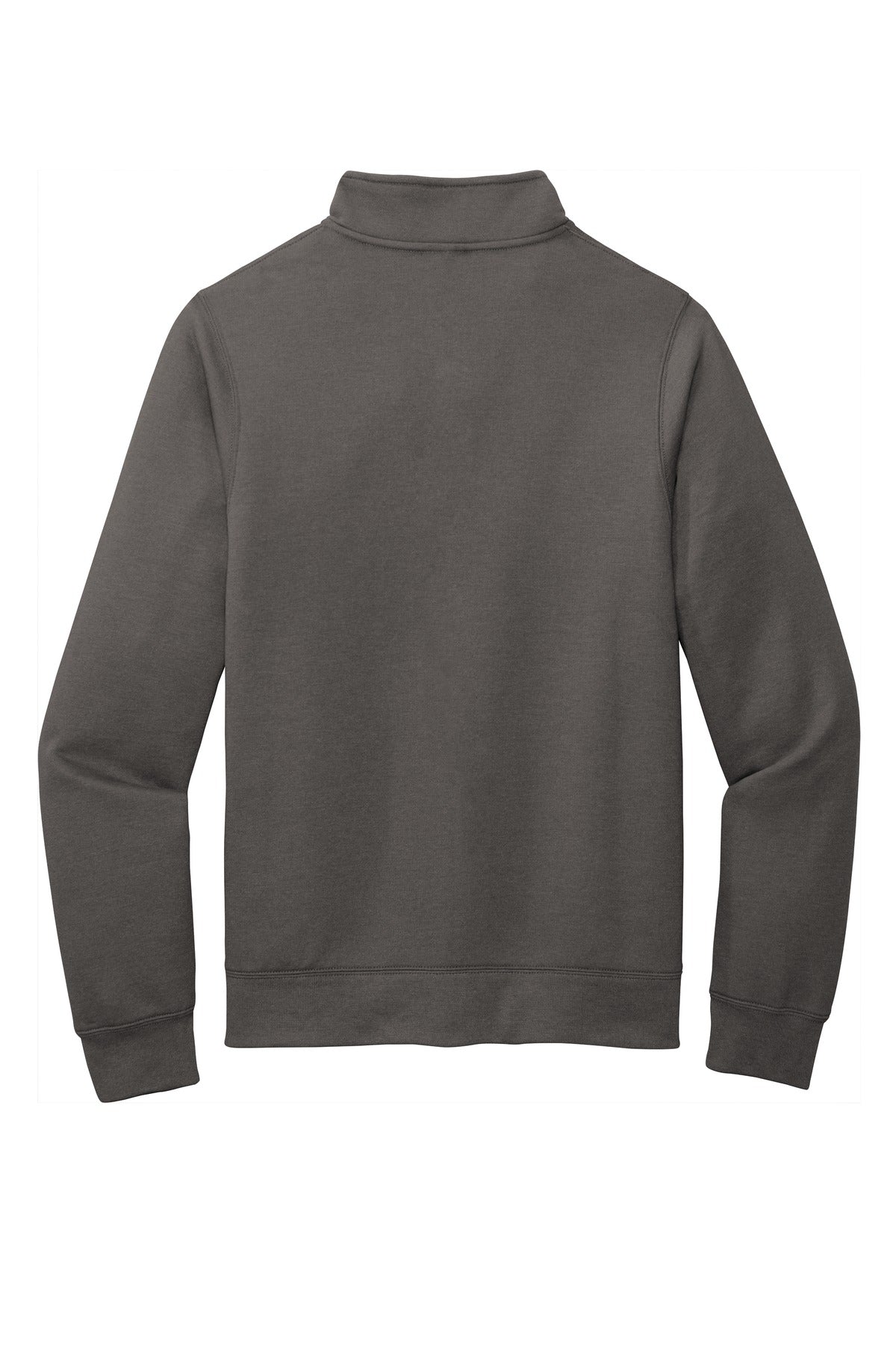 Port & Co Core Fleece Cadet Full-Zip Sweatshirt - Charcoal