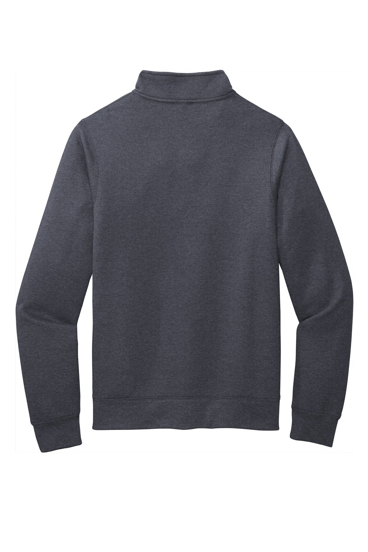 Port & Co Core Fleece Cadet Full-Zip Sweatshirt - Heather Navy