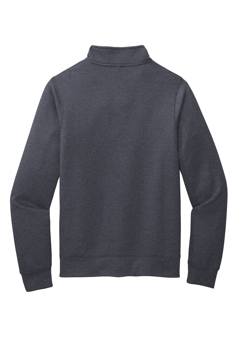 Port & Co Core Fleece Cadet Full-Zip Sweatshirt - Heather Navy