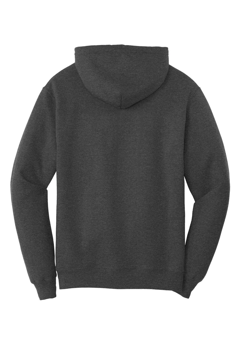 Port & Co Tall Core Fleece Pullover Hooded Sweatshirt - Black Heather