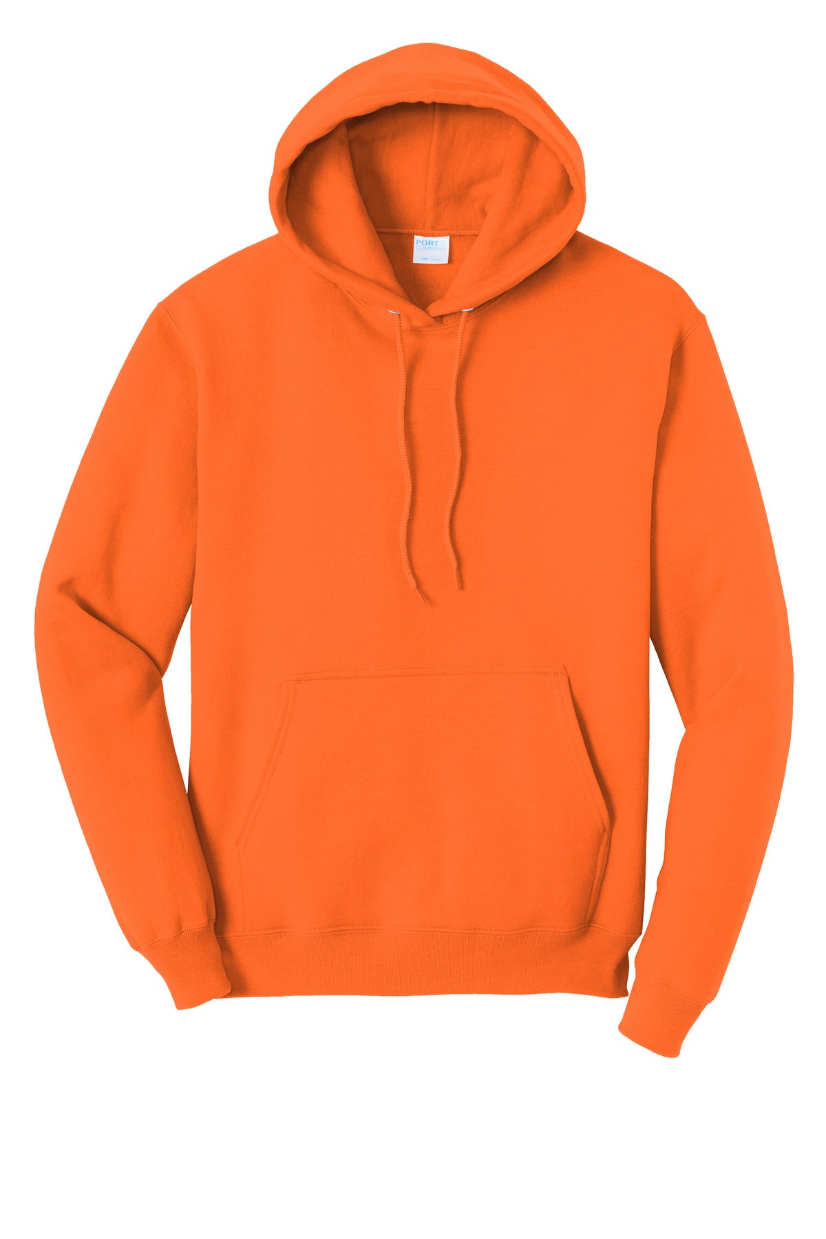 Port & Co Tall Core Fleece Pullover Hooded Sweatshirt - S. Orange