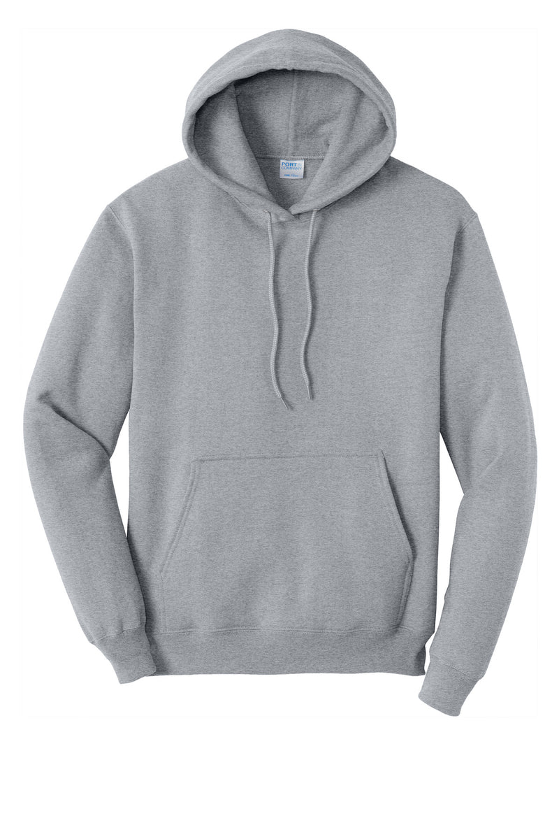 Port & Co Tall Core Fleece Pullover Hooded Sweatshirt - Athletic Heather