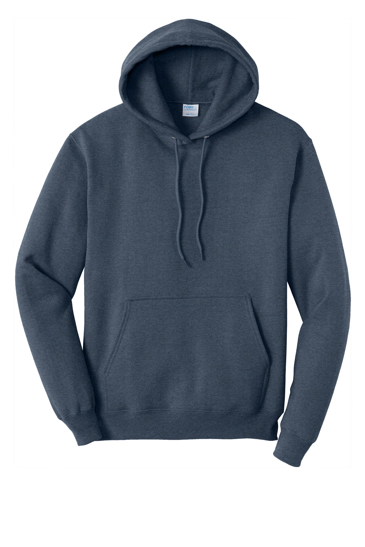 Port & Co Tall Core Fleece Pullover Hooded Sweatshirt - Heather Navy