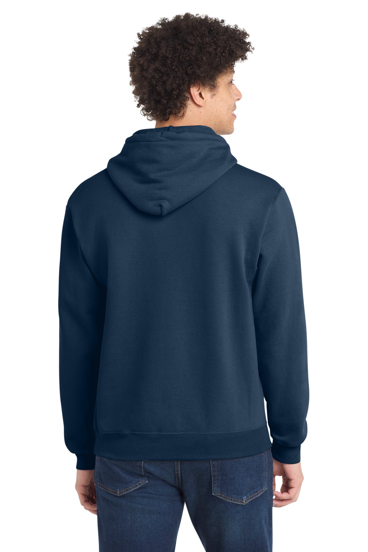 Port & Co Tall Core Fleece Pullover Hooded Sweatshirt - Navy