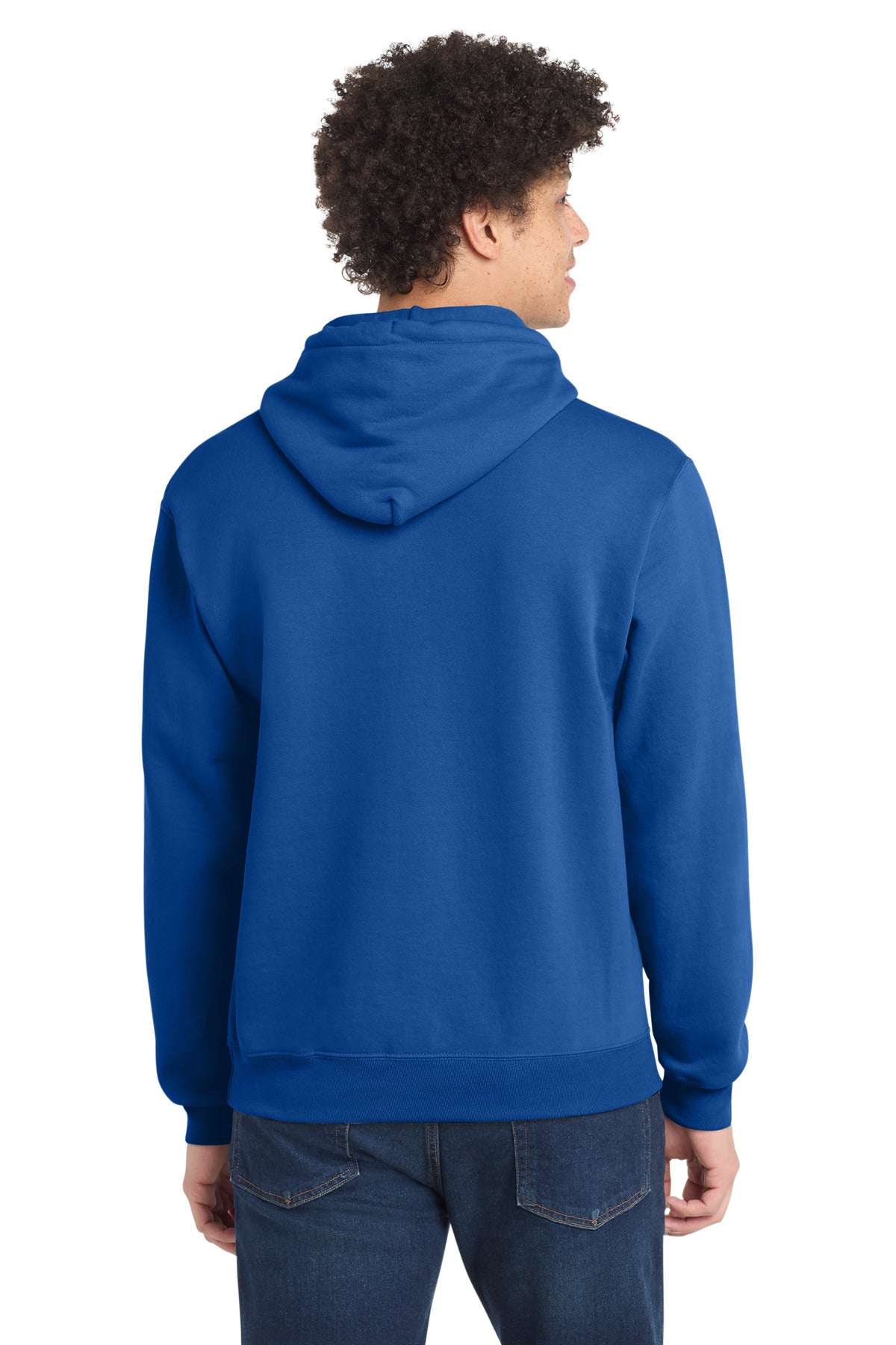 Port & Co Tall Core Fleece Pullover Hooded Sweatshirt - Royal