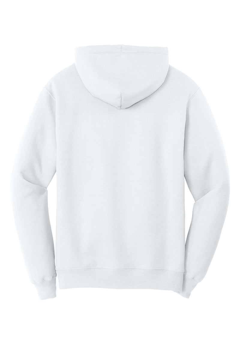 Port & Co Tall Core Fleece Pullover Hooded Sweatshirt - White