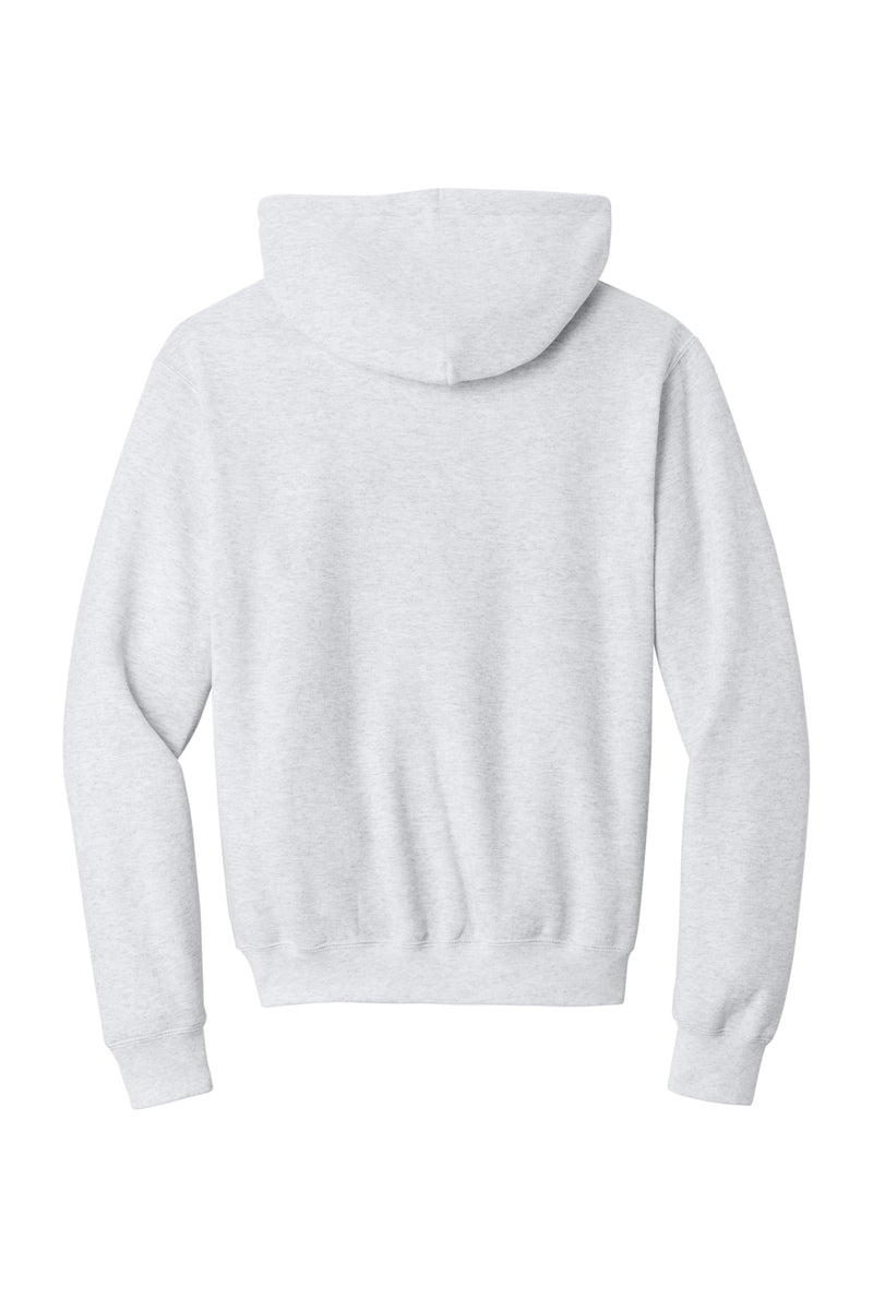 Port & Co Core Fleece Pullover Hooded Sweatshirt - Ash