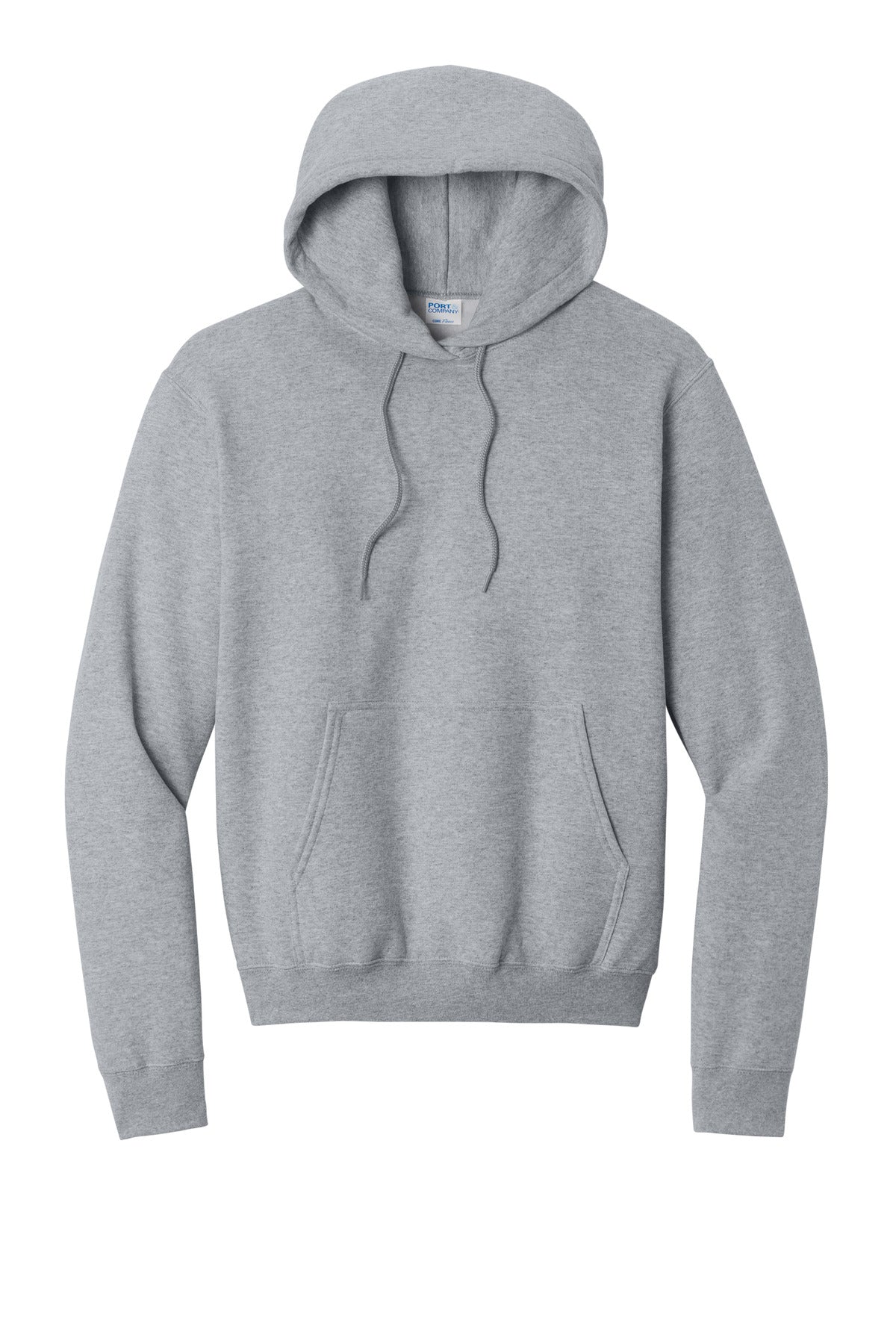 Port & Co Core Fleece Pullover Hooded Sweatshirt - Athletic Heather