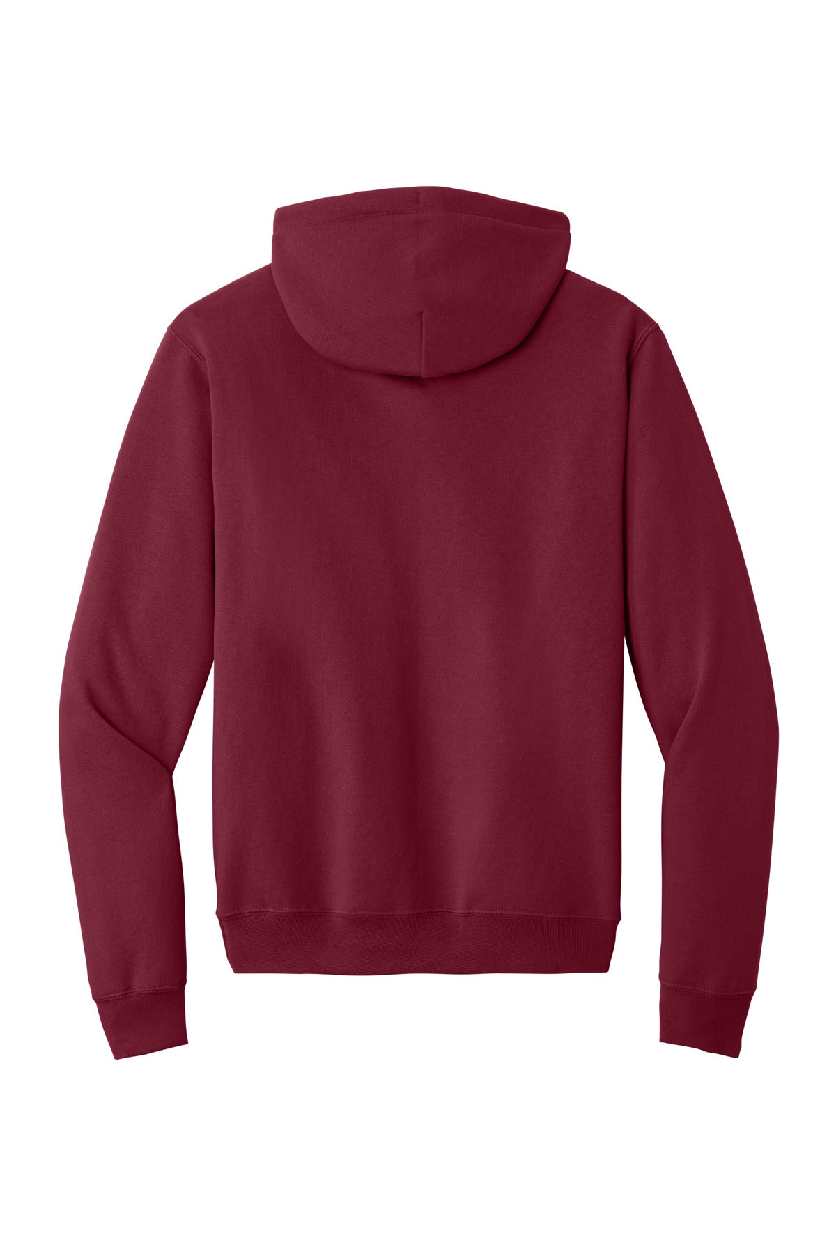 Port & Co Core Fleece Pullover Hooded Sweatshirt - Cardinal