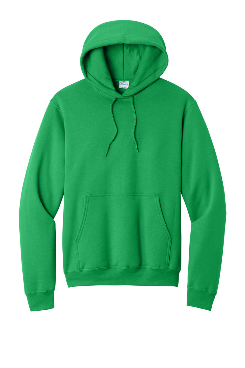 Port & Co Core Fleece Pullover Hooded Sweatshirt - Clover Green
