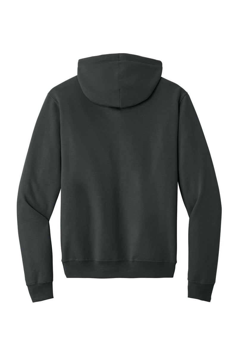 Port & Co Core Fleece Pullover Hooded Sweatshirt - Coal Grey