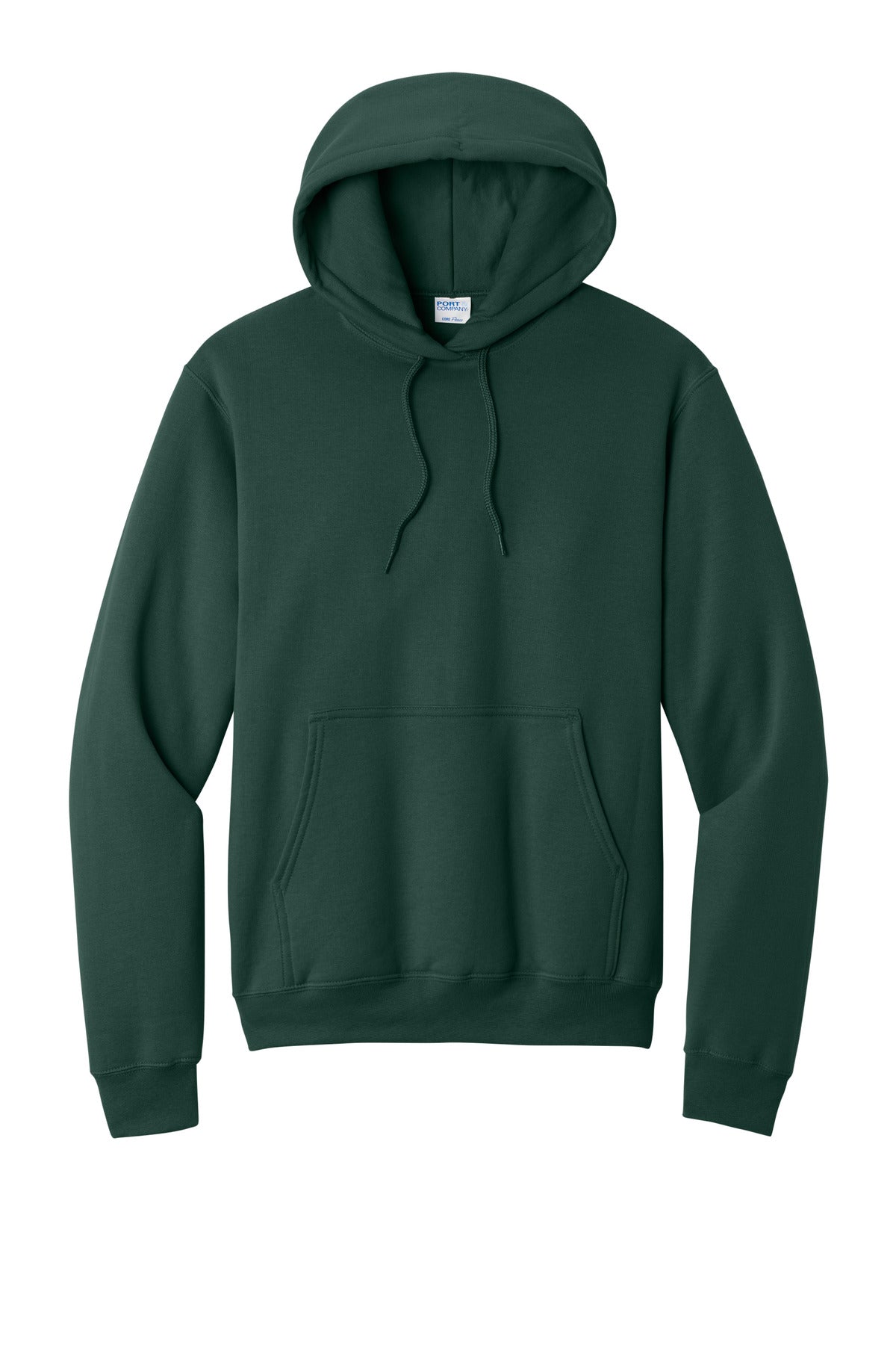 Port & Co Core Fleece Pullover Hooded Sweatshirt - Dark Green