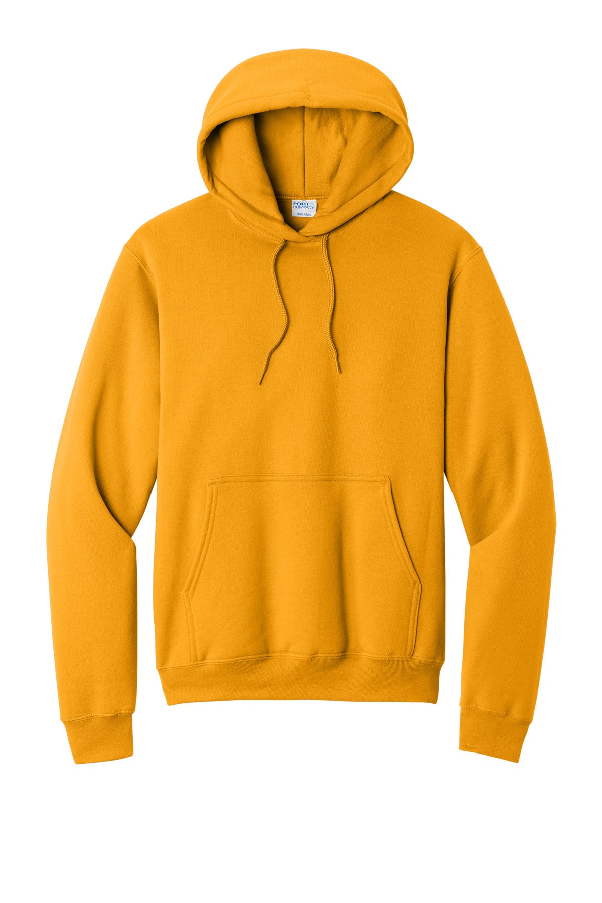 Port & Co Core Fleece Pullover Hooded Sweatshirt - Gold