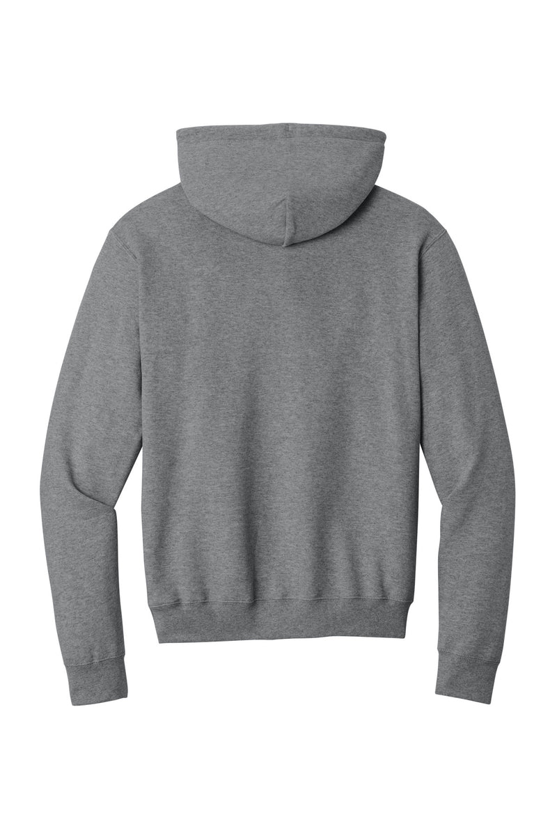 Port & Co Core Fleece Pullover Hooded Sweatshirt - Graphite Heather