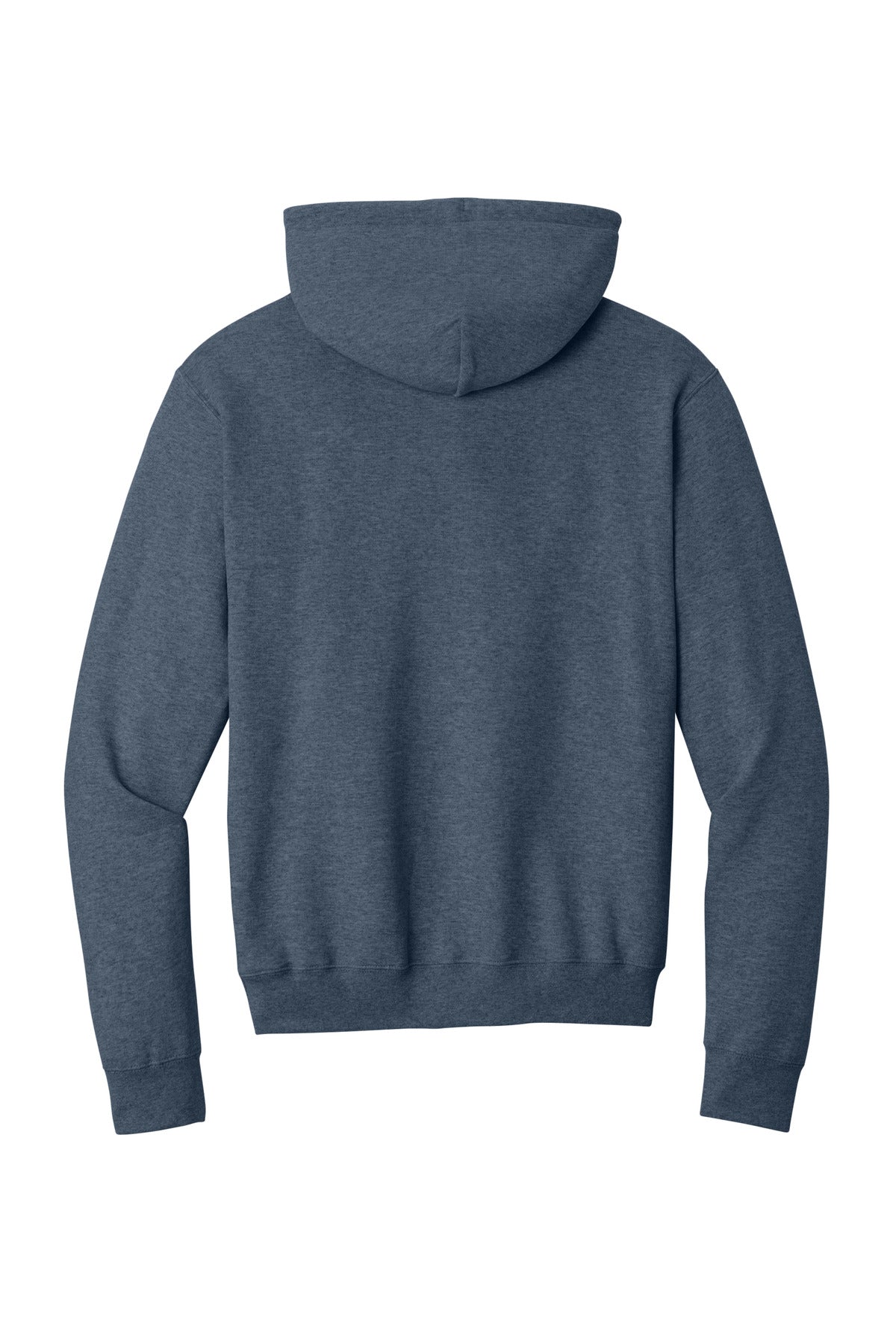 Port & Co Core Fleece Pullover Hooded Sweatshirt - Heather Navy