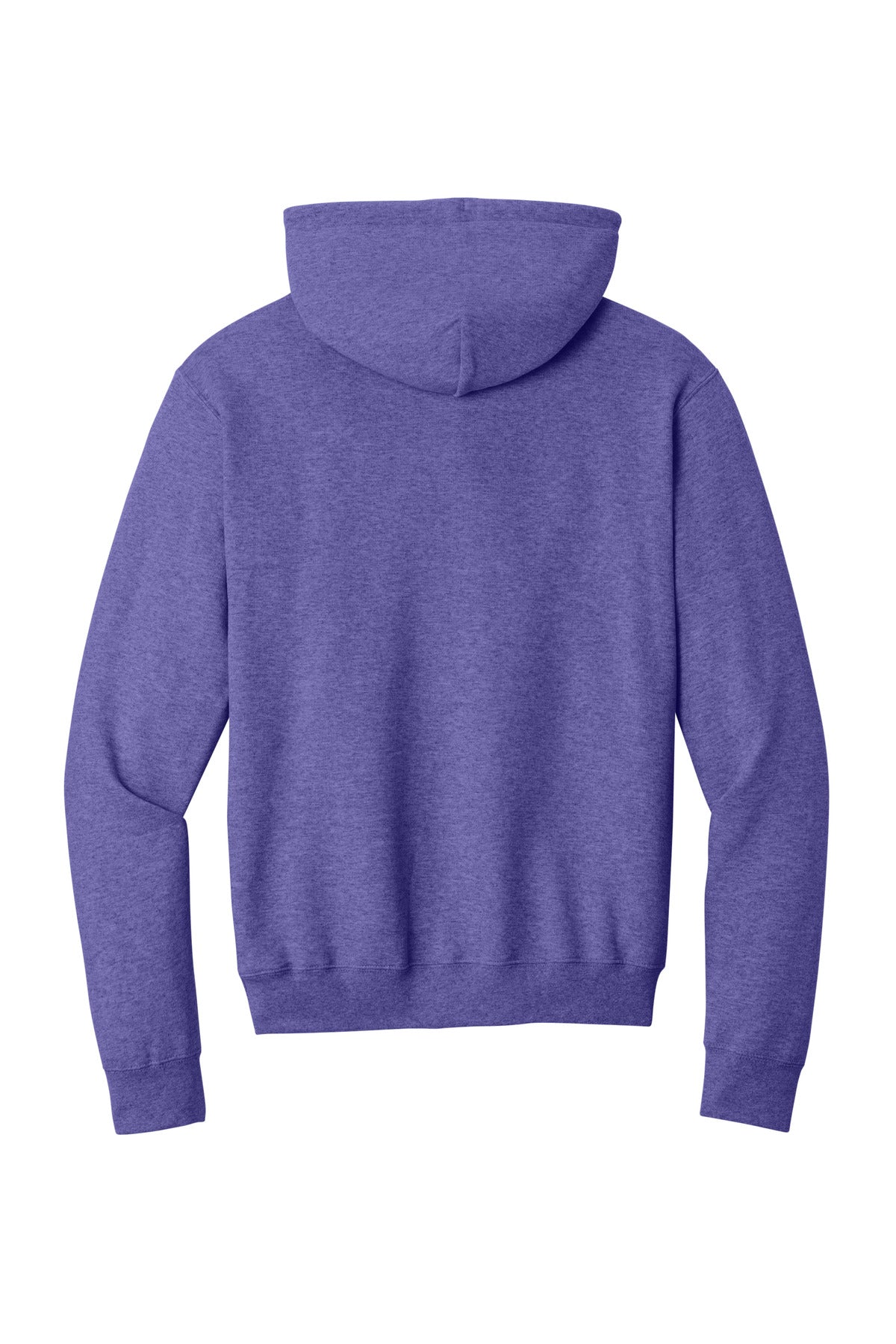 Port & Co Core Fleece Pullover Hooded Sweatshirt - Heather Purple